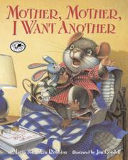 Cover of Mother, Mother, I want another by Maria Polushkin Robbins