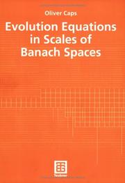 Cover of Evolution Equations in Scales of Banach Spaces by Oliver Caps