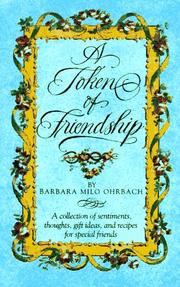 Front cover of Token of Friendship by Barbara Milo Ohrbach