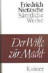 Front cover of Der Wille zur Macht by Friedrich Nietzsche