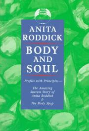 Front cover of Body and Soul by Anita Roddick