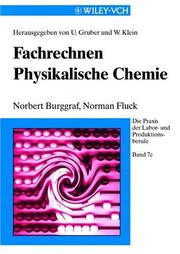 Front cover of Fachrechnen Physikalische Chemie B7C by N Burggraf