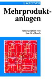 Front cover of Mehrproduktanlagen by J Rauch