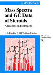 Front cover of Mass spectra and GC data of steroids by H. L. J. Makin