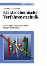 Front cover of Elektrochemische Verfahrenstechnik by Volkmar Schmidt