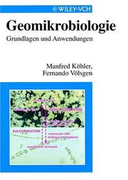 Front cover of Geomikrobiologie by M. Koehler