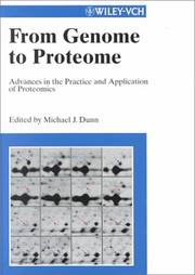 Cover of From Genome To Proteome by Michael J., Ed. Dunn