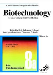 Front cover of Biotechnology, Volume 8, E2: Volume 8a: Biotransformations I + Volume 8b by Jörg Peters
