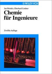 Front cover of Chemie Für Ingenieure by Molch