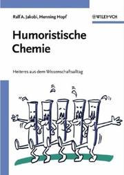 Cover of Humoristica Chimica Acta by Hopf
