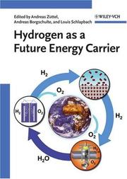Front cover of Hydrogen as a Future Energy Carrier by Louis Schlapbach