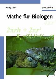 Front cover of Mathe Fur Biologen by A.J. Cann