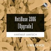 Front cover of AntiBase 2006 SC (Upgrade) by Hartmut Laatsch