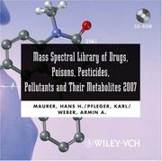 Front cover of Mass Spectral Library of Drugs, Poisons, Pesticides, Pollutants by Hans H. Maurer