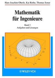 Front cover of Mathematik Für Ingenieure Band 3 - Aufgaben Und Losungen by H J Oberle
