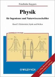 Front cover of Physik F]r Ingenieure Und Naturwissenschaftler: Band 2 by Friedhelm Kuypers