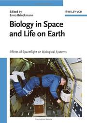 Front cover of Biology in Space and Life on Earth by Enno Brinckmann