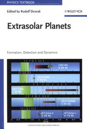 Cover of Extrasolar Planets by Rudolf Dvorak