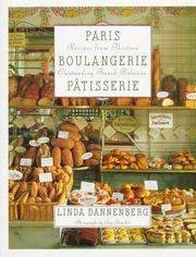 Cover of Paris boulangerie-pâtisserie by Linda Dannenberg
