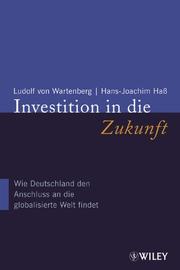 Front cover of Investition in Die Zukunft by Ludolf Von Wartenberg