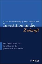 Cover of Investition in Die Zukunft by Ludolf Von Wartenberg
