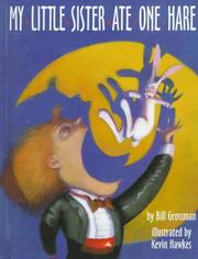 Cover of My little sister ate one hare by Bill Grossman