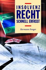 Front cover of Insolvenzrecht Schnell erfasst (Recht - schnell erfasst) by Hermann Fenger