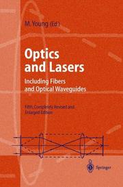 Front cover of Optics and lasers by Matt Young
