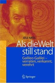 Front cover of Als die Welt still stand by Atle Naess