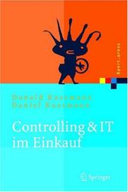 Front cover of Controlling & IT im Einkauf (Xpert.press) by Donald Kossmann
