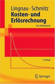 Front cover of Kosten- und Erlösrechnung by Volker Lingnau