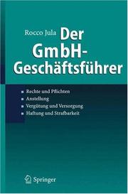 Cover of Der GmbH-Geschäftsführer by Rocco Jula