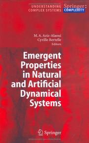 Cover of Emergent properties in natural and artificial dynamical systems by M. A. Aziz-Alaoui