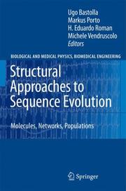 Cover of Structural approaches to sequence evolution by Michele Vendruscolo