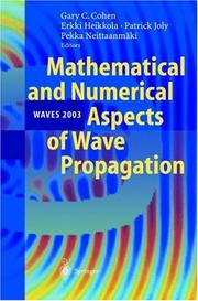 Front cover of Mathematical and numerical aspects of wave propagation by International Conference on Mathematical and Numerical Aspects of Wave Propagation (6th 2003 Jyväskylä, Finland)