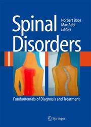 Cover of Spinal disorders by Norbert Boos