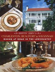 Cover of Hoppin' John's Charleston, Beaufort & Savannah by John Martin Taylor