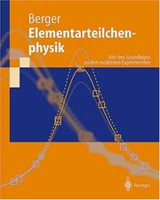 Cover of Elementarteilchenphysik by Christoph Berger