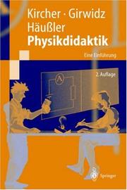 Cover of Physikdidaktik by Ernst Kircher