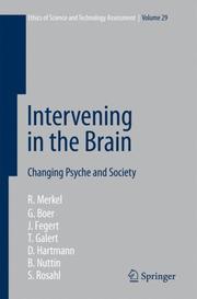 Front cover of Intervening in the brain by Reinhard Merkel