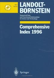 Cover of Landolt-Bvrnstein by Otfried Madelung