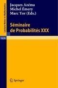 Front cover of Séminaire de probabilités XXX by Séminaire de probabilités (30th)