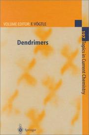 Cover of Dendrimers by Fritz Vögtle