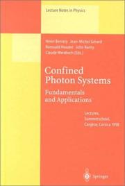 Front cover of Confined photon systems by Henri Benisty