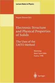Front cover of Electronic Structure and Physical Properties of Solids by Hugues Dreysse