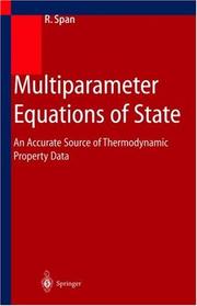Cover of Multiparameter Equations of State by Roland Span