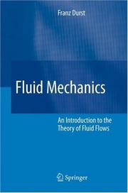 Cover of Fluid Mechanics by Franz Durst