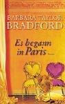 Cover of Three weeks in Paris by Barbara Taylor Bradford