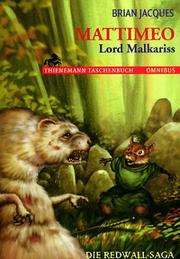 Cover of Mattimeo (Redwall #3) by Brian Jacques