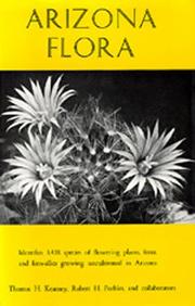 Cover of Arizona Flora by Thomas H. Kearney
